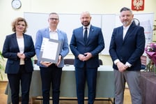 Wręczenie dyplomów dyrektorom placówek oświatowych, 10.01.2024